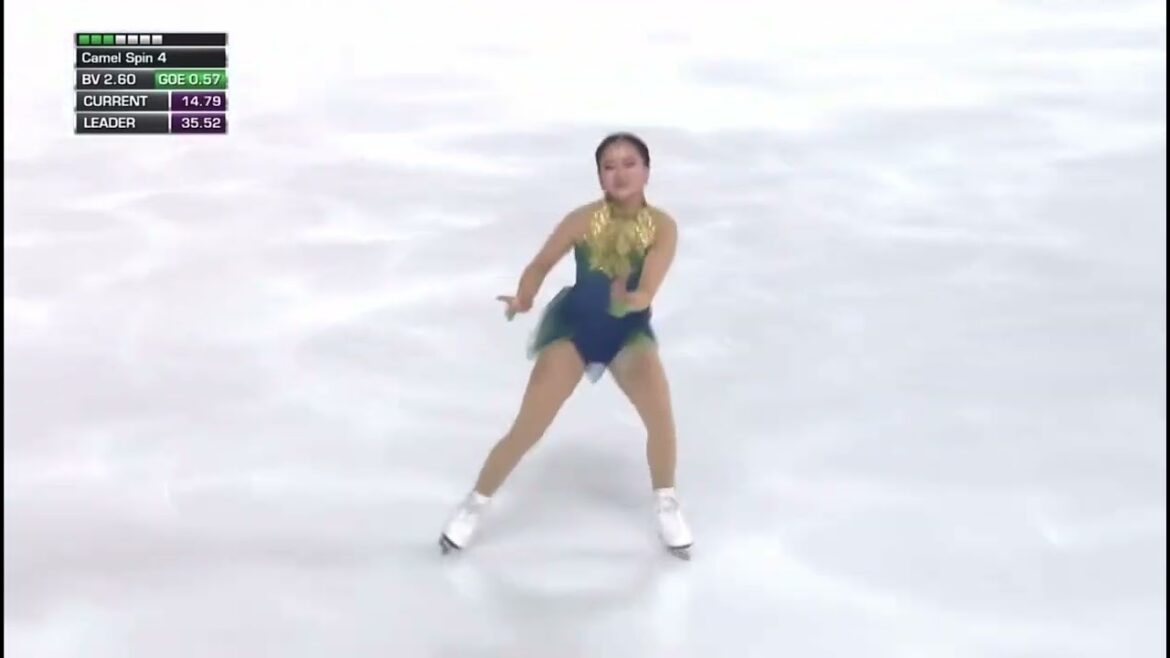 渡辺倫果　SP 65.09 GP中国杯